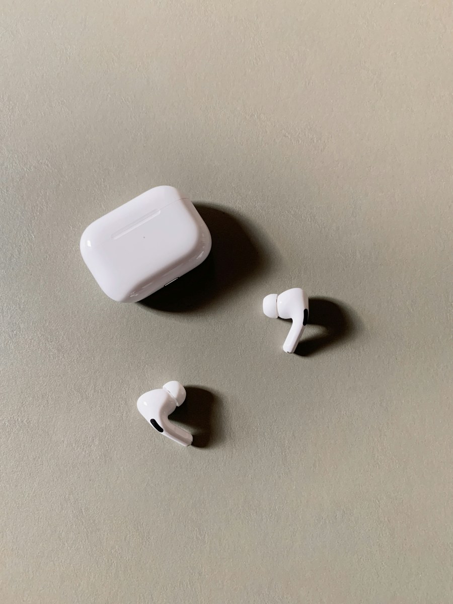 Sample wireless earbuds image; not an available product