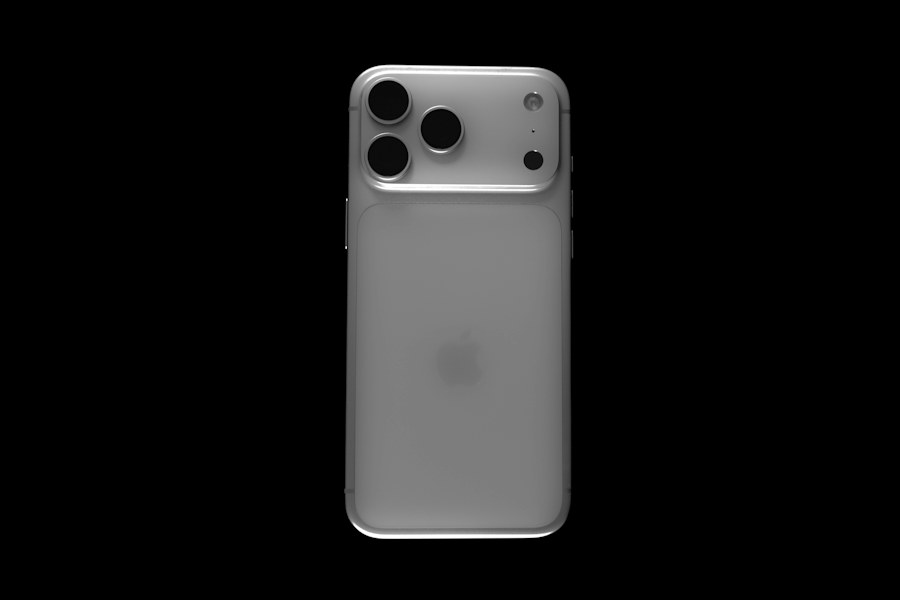 Sample smartphone image on a black background; not an available product